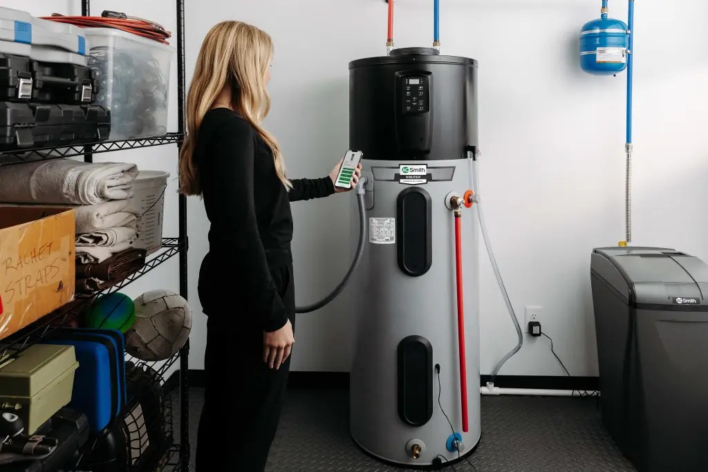 Hybrid Electric Heat Pump Water Heater.